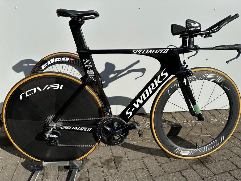 Gespecialiseerde Shiv TT S-Works M/54, Sport en Fitness, Wielrennen, Gebruikt, Overige typen, Ophalen