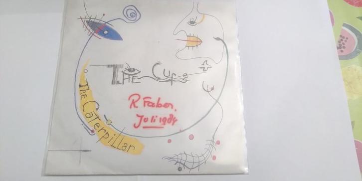 SINGLE THE CURE ---THE CATERPILLAR---, Cd's en Dvd's, Vinyl Singles, Gebruikt, Single, Pop, 7 inch, Ophalen of Verzenden