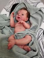 silicone reborn baby UITVERKOOPPRIJS 550€ INCL. ZENDEN!, Verzamelen, Ophalen of Verzenden, Nieuw, Babypop, Levensecht of Reborn