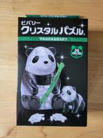 Puzzle Crystal 3D – Panda & Baby (50 pièces), Comme neuf, Puzzle, Enlèvement, Moins de 500 pièces