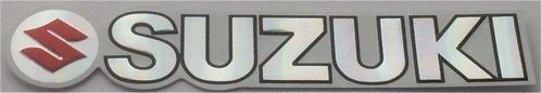 Suzuki metallic sticker #14, Motoren, Accessoires | Stickers, Verzenden
