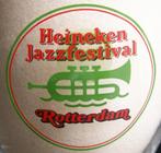 Heineken Bier bierglas jazz Jazzfestival Rotterdam, Verzamelen, Nieuw, Heineken, Ophalen of Verzenden
