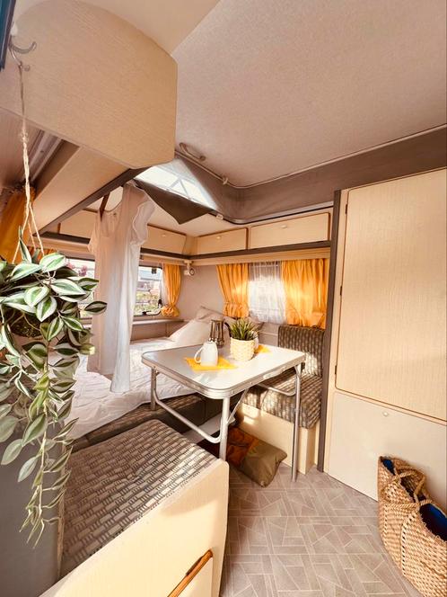 Caravan Hymer Eriba Pan 1994 Special Edition in prima staat!, Caravans en Kamperen, Caravans, Particulier, tot en met 3, 500 - 750 kg