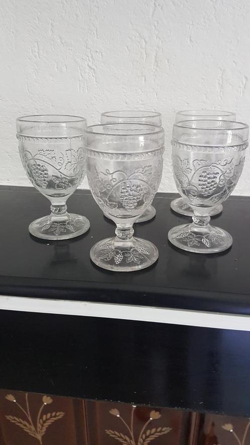 Retro, nostalgisch glazen, Verzamelen, Glas en Drinkglazen, Zo goed als nieuw, Ophalen of Verzenden