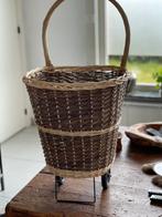 Rieten trolley, Ophalen, Zo goed als nieuw, Hout