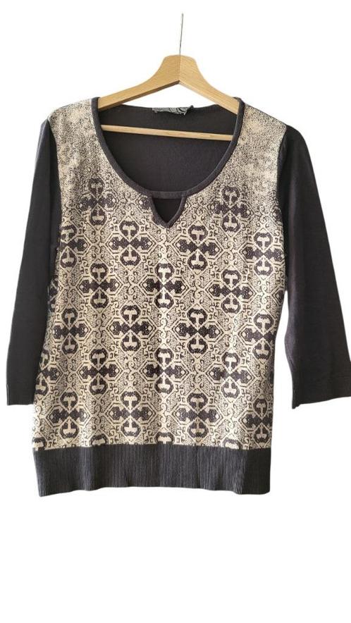 Pull à motifs D’Auvry, Kleding | Dames, Truien en Vesten, Maat 42/44 (L), Overige kleuren, Ophalen