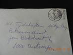 enveloppe Belgie relaisstempel Heindonk, Verzenden, Envelop