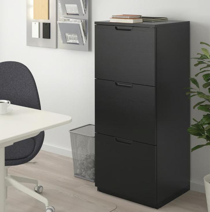 GALANT Armoire à dossiers, plaqué frêne, avec code, Huis en Inrichting, Kasten | Lockerkasten, Zo goed als nieuw, Ophalen