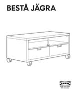 TV meubel BESTA JAGRA IKEA, Huis en Inrichting, Ophalen, Kunststof, Gebruikt, 100 tot 150 cm