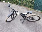 Mountainbike Fully 26" Crusher zwart-wit RH 44 cm KS Cycling, Fietsen en Brommers, Fietsen | Heren | Herenfietsen, Gebruikt, Versnellingen