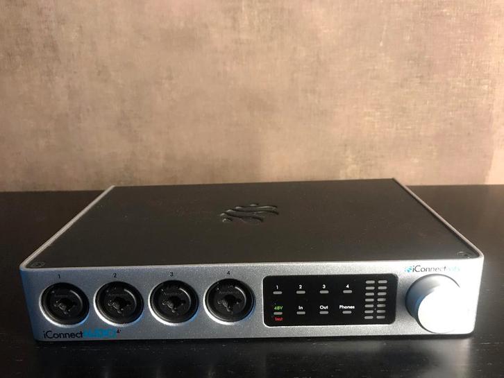 Dubbele Audio interface Iconnectaudio4+, Audio, Tv en Foto, Professionele apparaten, Gebruikt, Audio, Ophalen