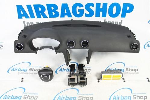 Airbag set - Dashboard zwart 3 spaak Audi A3 8P (2005-2012), Autos : Pièces & Accessoires, Tableau de bord & Interrupteurs