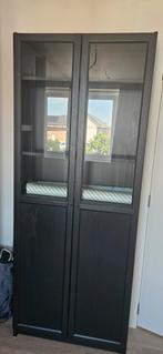 Vitrinekast 80x32x202, Huis en Inrichting, Kasten | Vitrinekasten, Ophalen, Zo goed als nieuw