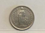 Zwitserland 2 Frank 1961 zilver, Postzegels en Munten, Munten en Bankbiljetten | Verzamelingen, Ophalen of Verzenden