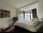 King size bed met opberglades ikea, Ophalen, Gebruikt, Zwart, Tweepersoons