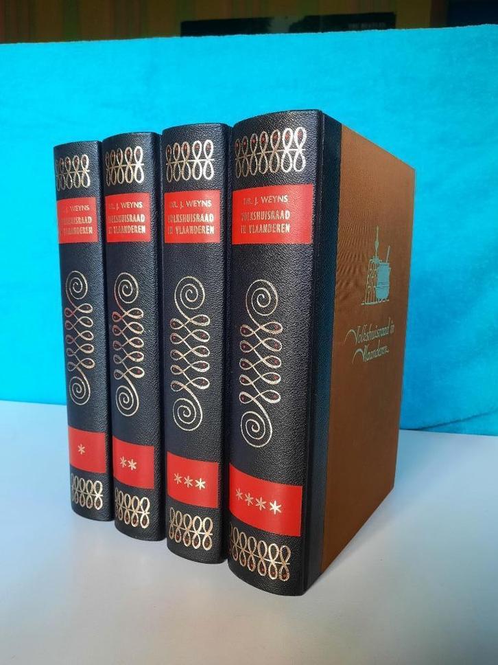 Dr. J. Weyns - Volkshuisraad in Vlaanderen - 4 delen, Boeken, Geschiedenis | Stad en Regio, Gelezen, Ophalen of Verzenden