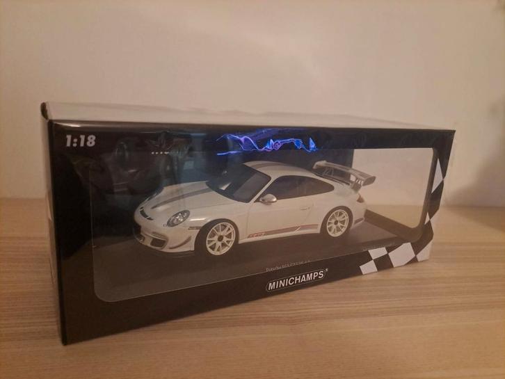 Porsche 911 997 GT3 RS Minichamps 1/18 Nieuw, Hobby en Vrije tijd, Modelauto's | 1:18, Nieuw, Auto, MiniChamps, Ophalen of Verzenden