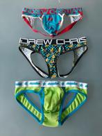 3x sexy Jockstraps    met de billen bloot, Ophalen of Verzenden, Blauw, Slip