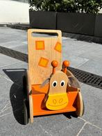 Chariot de marche en bois pour bébé, Ophalen, Gebruikt, Duw- of Trekspeelgoed