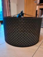 Ikea Nymo zwarte lampenkap, Huis en Inrichting, Lampen | Lampenkappen, Ophalen, Zo goed als nieuw, Zwart