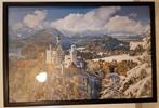 neuschwanstein castle puzzle frame, Hobby en Vrije tijd, Denksport en Puzzels, Ophalen, Meer dan 1500 stukjes, Zo goed als nieuw