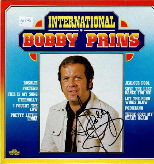 lp   /   Bobby Prins – International, Cd's en Dvd's, Vinyl | Overige Vinyl, Overige formaten, Ophalen of Verzenden