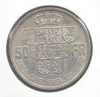 12934 * LEOPOLD III * 50 frank 1939 frans/vl *  ZONDER KRUIS, Postzegels en Munten, Munten | België, Zilver, Verzenden
