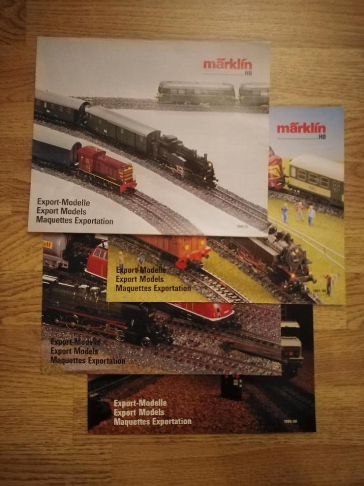 Prospectus Marklin, Hobby en Vrije tijd, Modeltreinen | H0, Gebruikt, Boek, Tijdschrift of Catalogus, Wisselstroom, Märklin, Ophalen