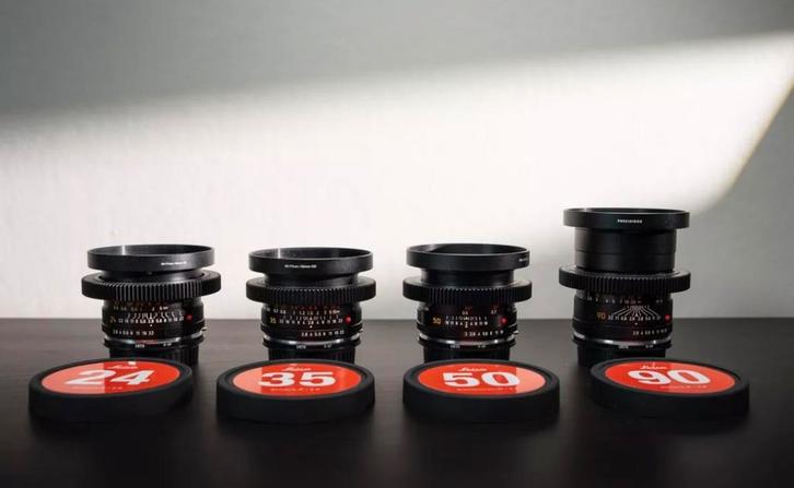 Leica R cinemod kit 19/24/35/50/90, Audio, Tv en Foto, Foto | Lenzen en Objectieven, Zo goed als nieuw, Standaardlens, Ophalen of Verzenden