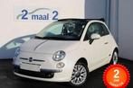 Fiat 500C 1.2i La petite Robe noire/Cabrio 2 JAAR garantie, Auto's, Fiat, 4 zetels, Gebruikt, 4 cilinders, Cabriolet