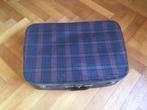 lot de 3 valises en tissus ecossais es années 1960, Overige materialen, Gebruikt, 45 tot 55 cm, Ophalen
