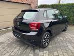 Volkswagen Polo 1.0 TSi United,GARANTIE,AIRCO,ACC,CARPLAY, Auto's, Volkswagen, Voorwielaandrijving, Stof, Zwart, Bedrijf