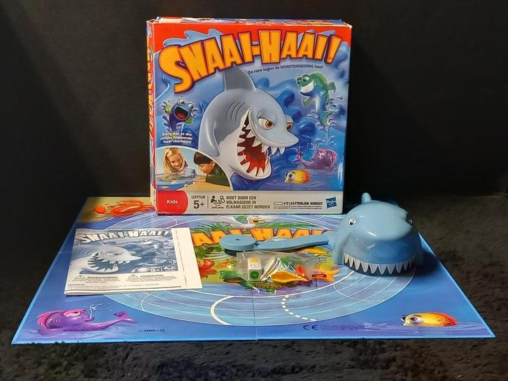 STOPZETTING VERZAMELING Snaai Haai, Hobby en Vrije tijd, Gezelschapsspellen | Bordspellen, Gebruikt, Ophalen of Verzenden