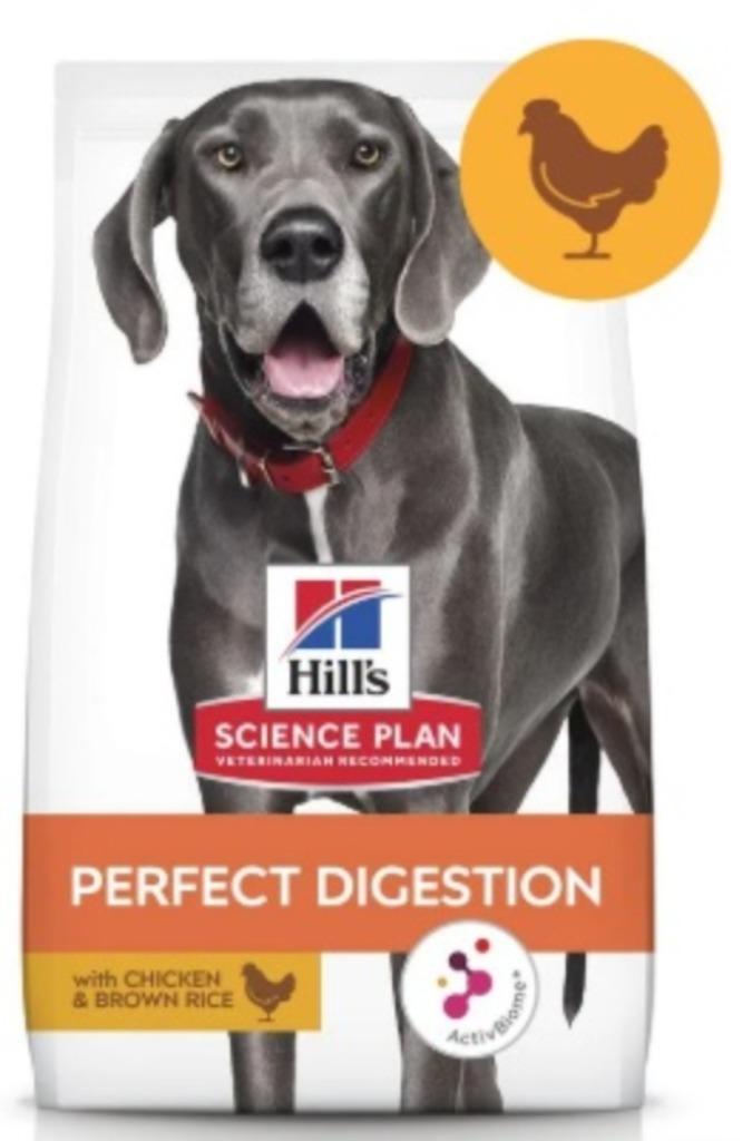 Hill's Science Plan Perfect Digestion  Hondenvoer 14 kg, Dieren en Toebehoren, Dierenvoeding, Hond, Ophalen