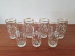 7x vintage Looza glazen, Verzamelen, Glas en Drinkglazen, Ophalen of Verzenden, Gebruikt