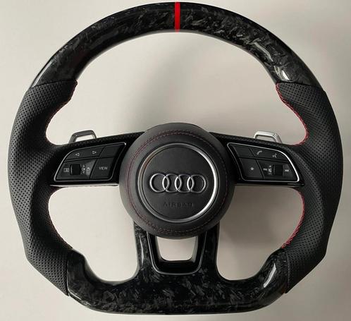 Audi stuur compleet carbon leer S RS, Auto-onderdelen, Besturing, Audi, Nieuw, Ophalen of Verzenden