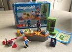 JEU "PLAYMOBIL - "BOUTIQUE/CAFETARIA DE L'ECOLE" - 4327 - RA, Ophalen of Verzenden, Gebruikt, Complete set