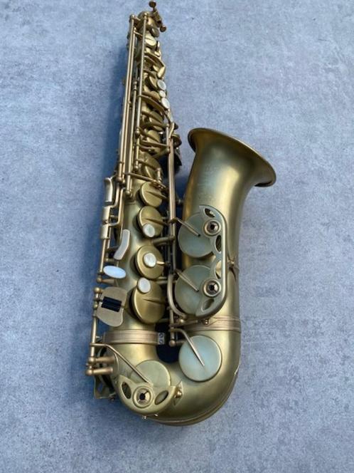 Selmer SA 80II altsaxofoon ongelakt, Musique & Instruments, Instruments à vent | Saxophones, Comme neuf, Alto, Avec valise, Enlèvement ou Envoi