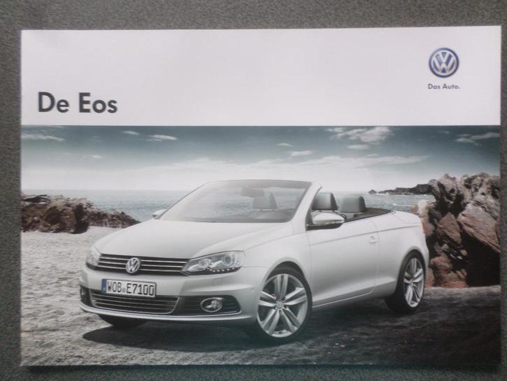 Volkswagen VW Eos Facelift Brochure, Boeken, Auto's | Folders en Tijdschriften, Volkswagen, Ophalen of Verzenden