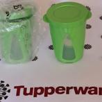 Tupperware 2 nouvelles tasses avec couvercles, Envoi, Neuf, Vert