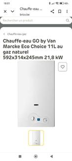Chauffe eau à gaz Van Marcke go ecochoice 11L, Doe-het-zelf en Bouw, Chauffageketels en Boilers, Ophalen, Nieuw
