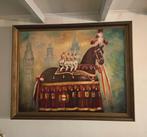 Schilderij Ros Beiaard, Antiek en Kunst, Ophalen