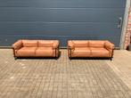 2x originele Cassina Le Corbusier Lc3 Camel/Black ZGAN!!, Ophalen of Verzenden, Sede b&b italia artifort vitra knoll togo mah jong flos edra cor