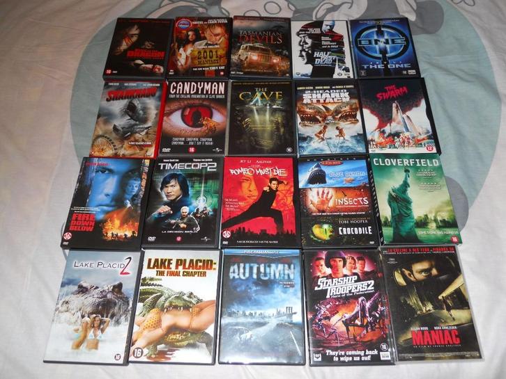 DVD FILMS, Cd's en Dvd's, Dvd's | Actie, Zo goed als nieuw, Actie, Alle leeftijden, Ophalen