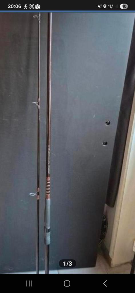 R Hutchinson carp meerval hengel 390cm 2delen 3.5 LB, Sports nautiques & Bateaux, Pêche à la ligne | Général, Moulinet, Enlèvement