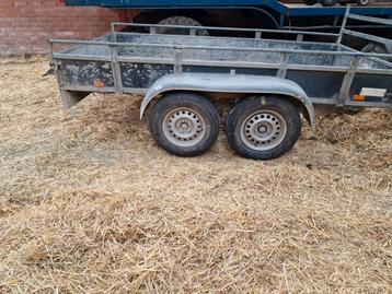 aanhangwagen Saris geremd mtm 2700kg  3x1.5 m beschikbaar voor biedingen