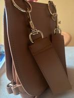 leren handtas, Handtassen en Accessoires, Tassen | Damestassen, Ophalen, Zo goed als nieuw, Bruin, Handtas