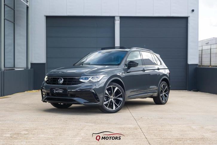 Volkswagen Tiguan 1.5 TSIDSG R-Line-PANO-360-KEYL-ACC-HUD, Auto's, Volkswagen, Bedrijf, Te koop, Tiguan, 360° camera, ABS, Achteruitrijcamera
