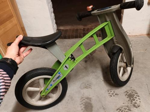 Loopfiets "First Bike" + verlagingsset, Enfants & Bébés, Jouets | Extérieur | Véhicules & Draisiennes, Utilisé, Vélo d'équilibre