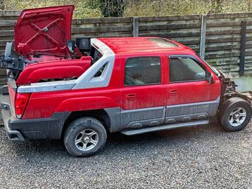 chevrolet avalanche onderdelen beschikbaar voor biedingen
